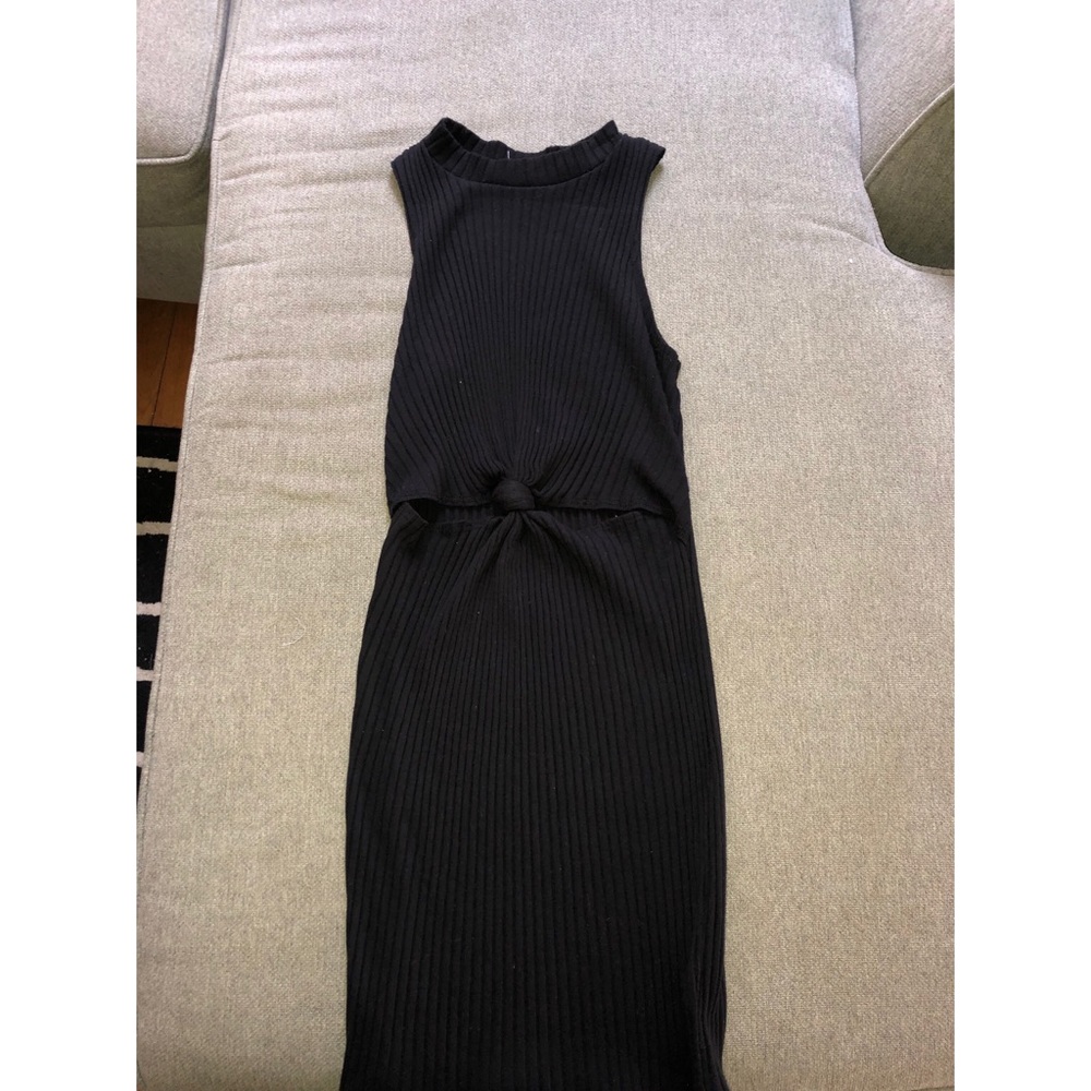 Knotted Cutout Dress